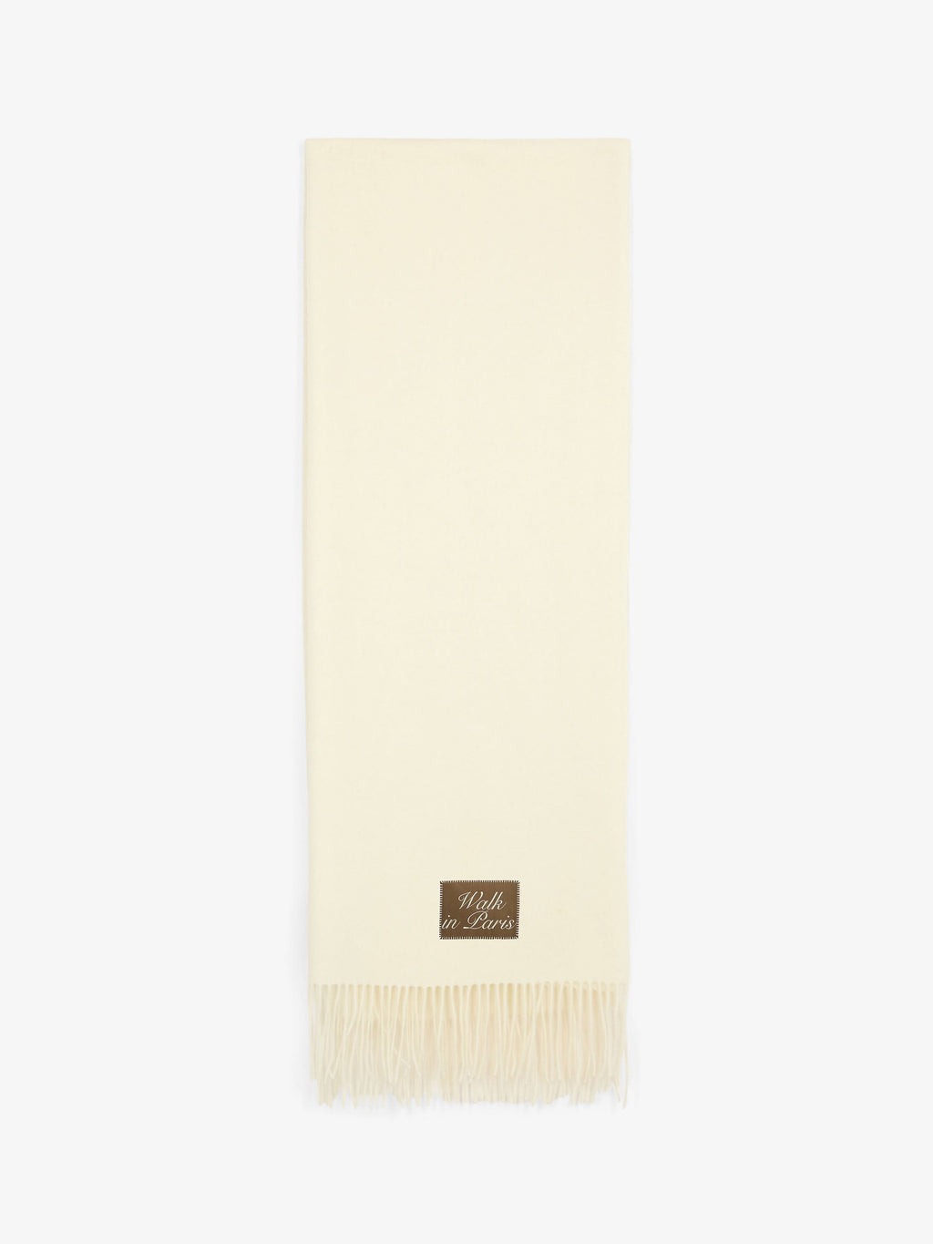 L'Écharpe En Laine Beige