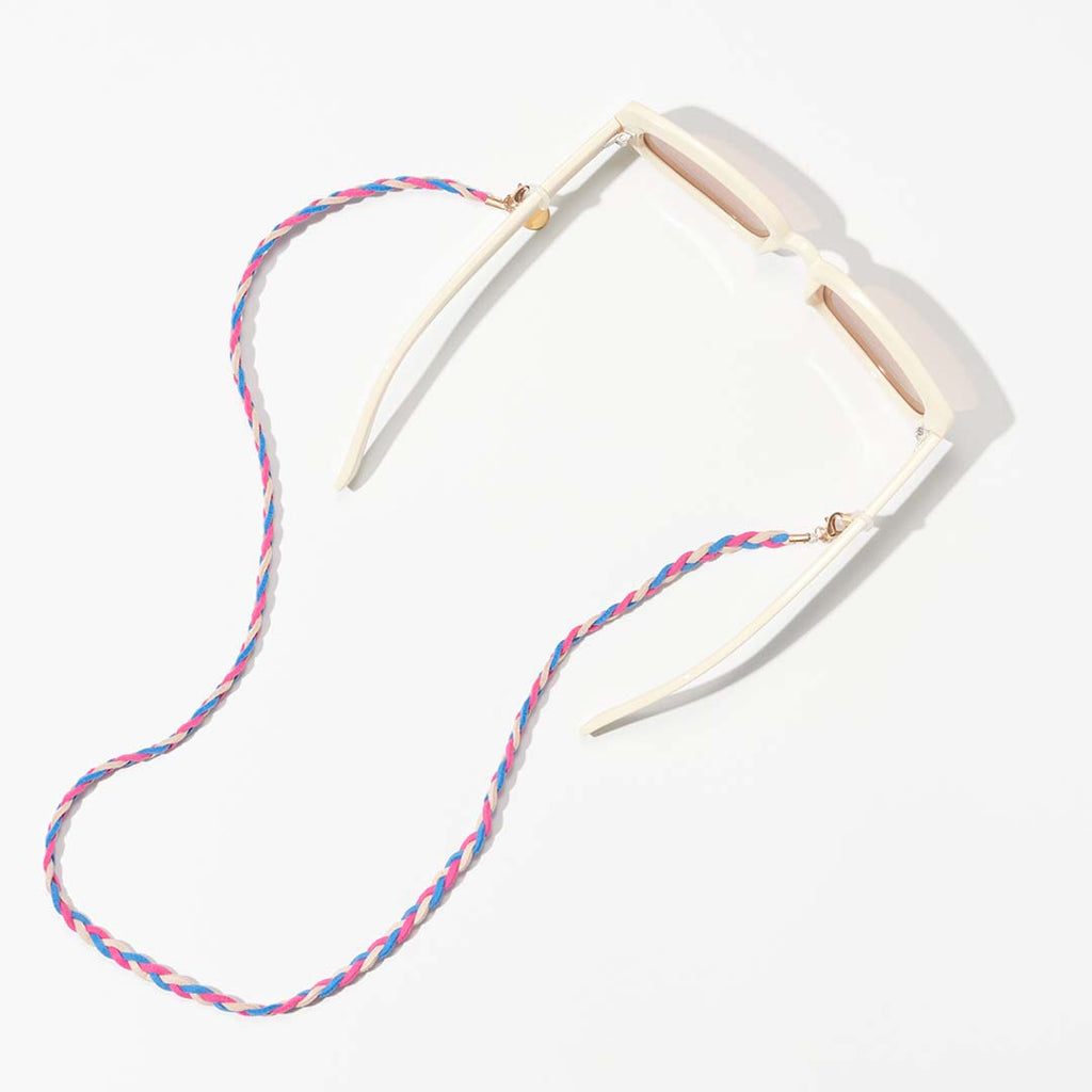 Chaîne De Lunettes Bes Blue-Pink-Beige