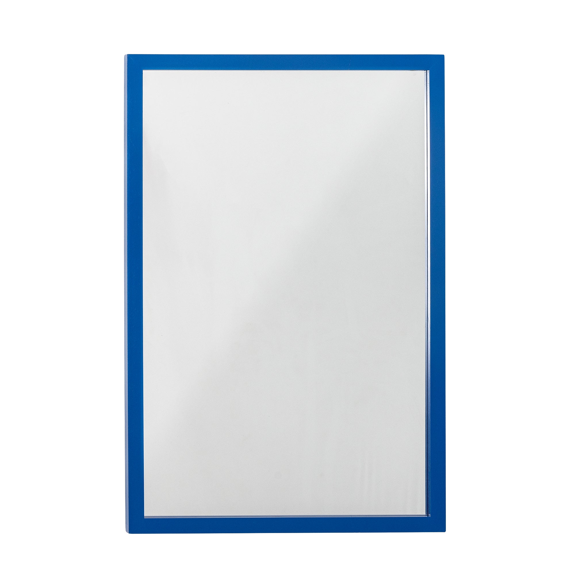 Atle - Espejo de Pared - Azul - Mdf