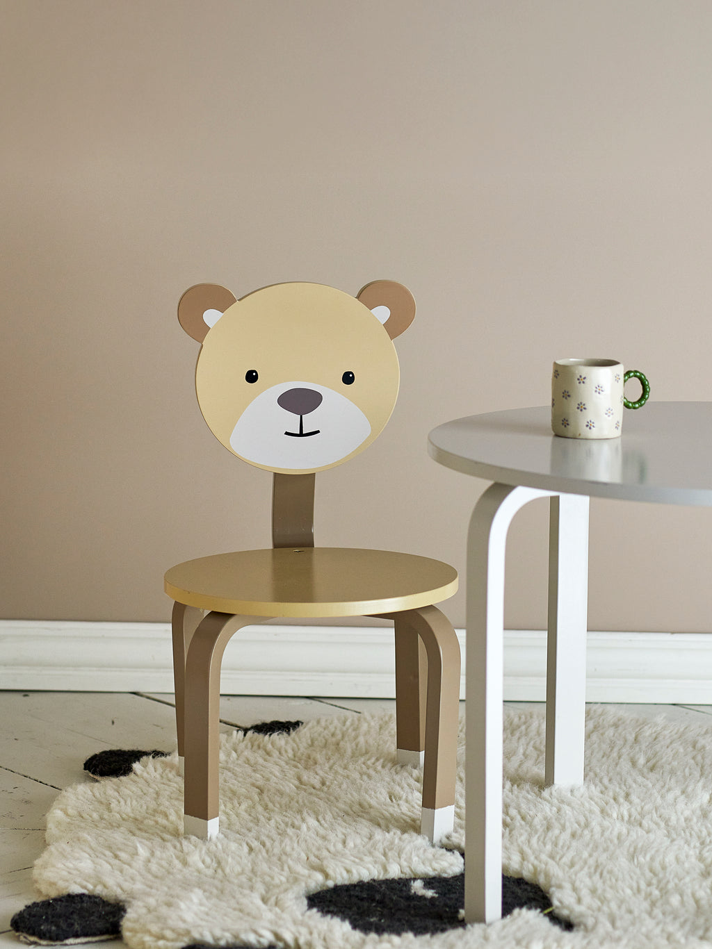 Marle - Silla - Marrón - Mdf Fsc®100%