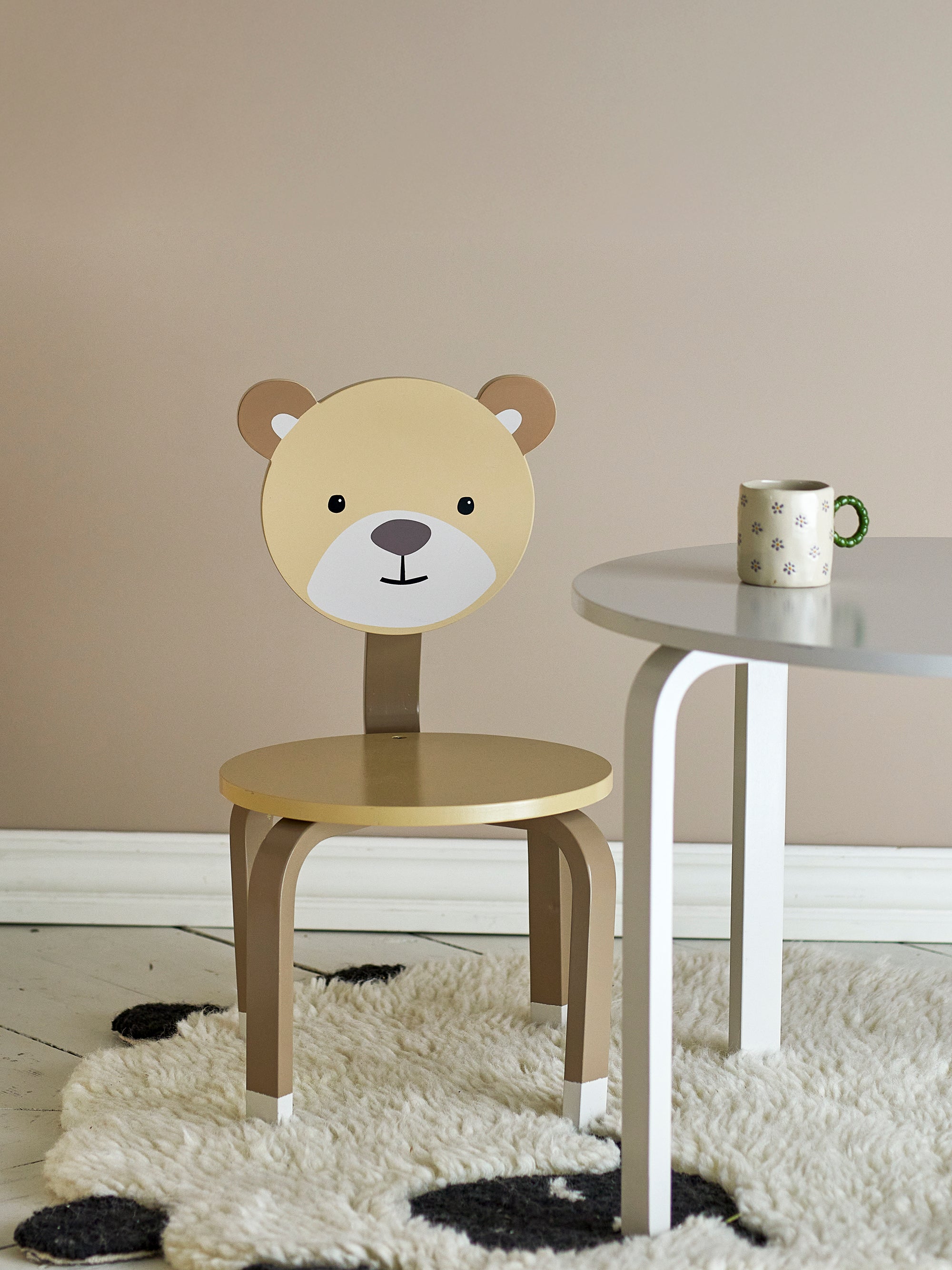 Marle - Silla - Marrón - Mdf Fsc®100%