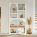 Fira - Off-White Plaster Bookcase
