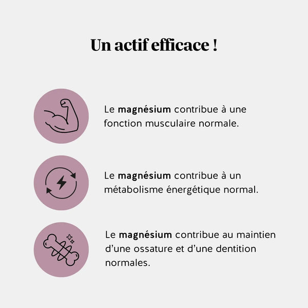 Beneficios del magnesio: soporte muscular, energía, huesos y dientes normales l Bears with Benefits