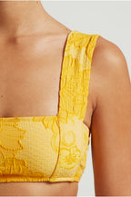 Top De Bikini Palm Poolside - Amarillo