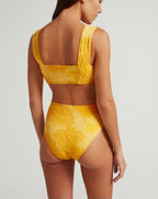 Top De Bikini Palm Poolside - Amarillo