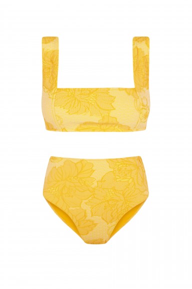 Top De Bikini Palm Poolside - Amarillo