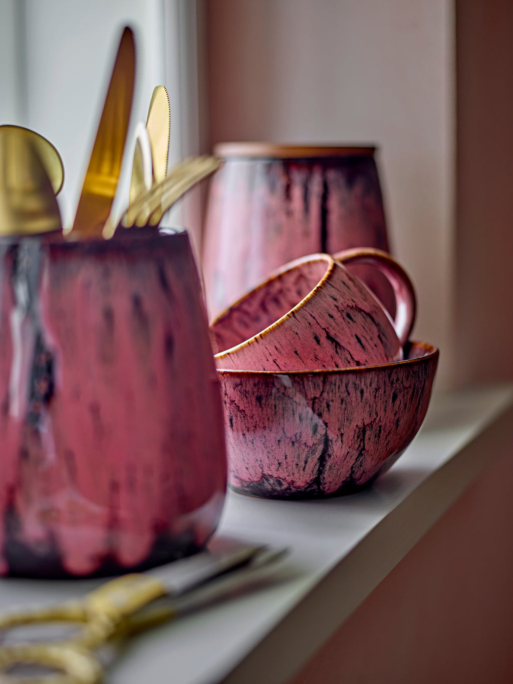 Rayen - Bol - Rosa Empolvado - Gres