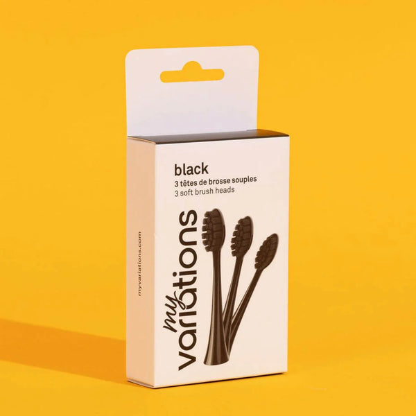Têtes De Brosse (X3) - Noires