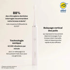 White Toothbrush + Case + Mount