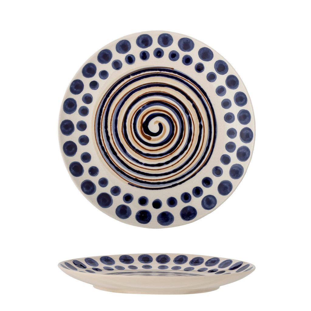 Shama - Lot de 6 Assiettes - Multicolore - Grès