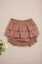 Bloomer Célestine Vieux Rose - Bébé Fille