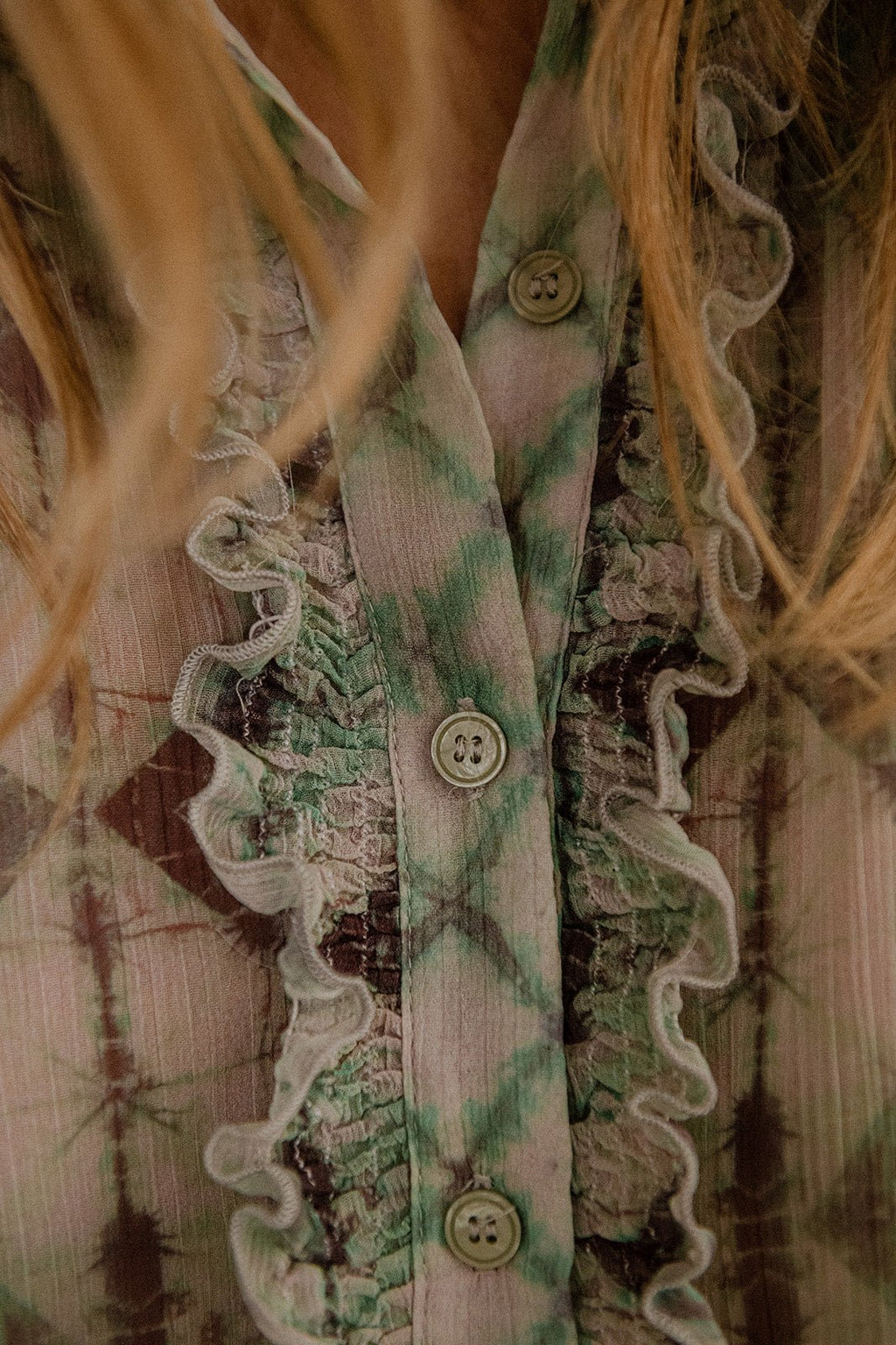 Blouse Agathe Wild Tie And Dye - Multicolor