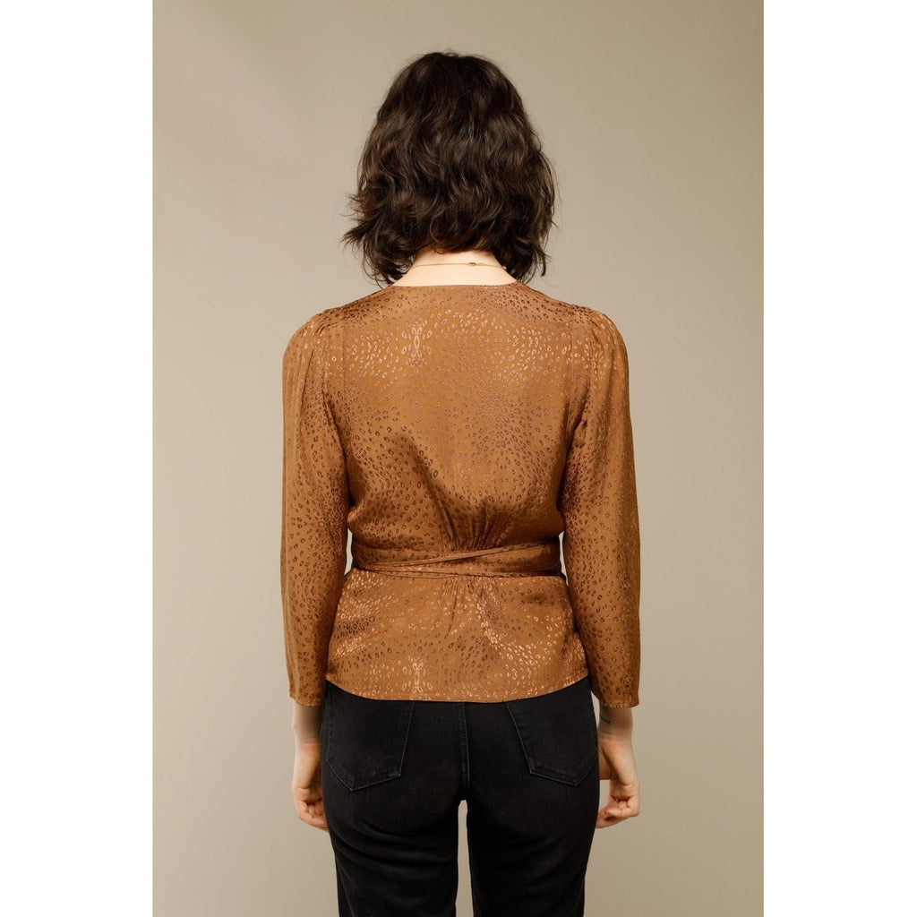 Blusa Anna - Cobre / Jaquard
