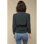 Blusa Anna - Lunares Verdes