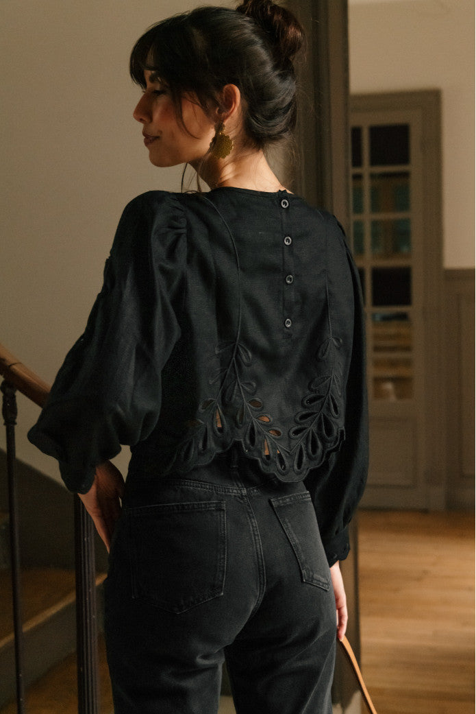 Blouse Bacara Noir