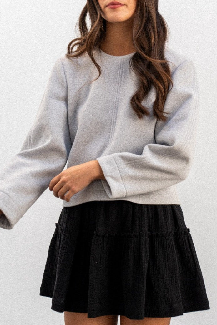 BLUSA BETTINA GRIS