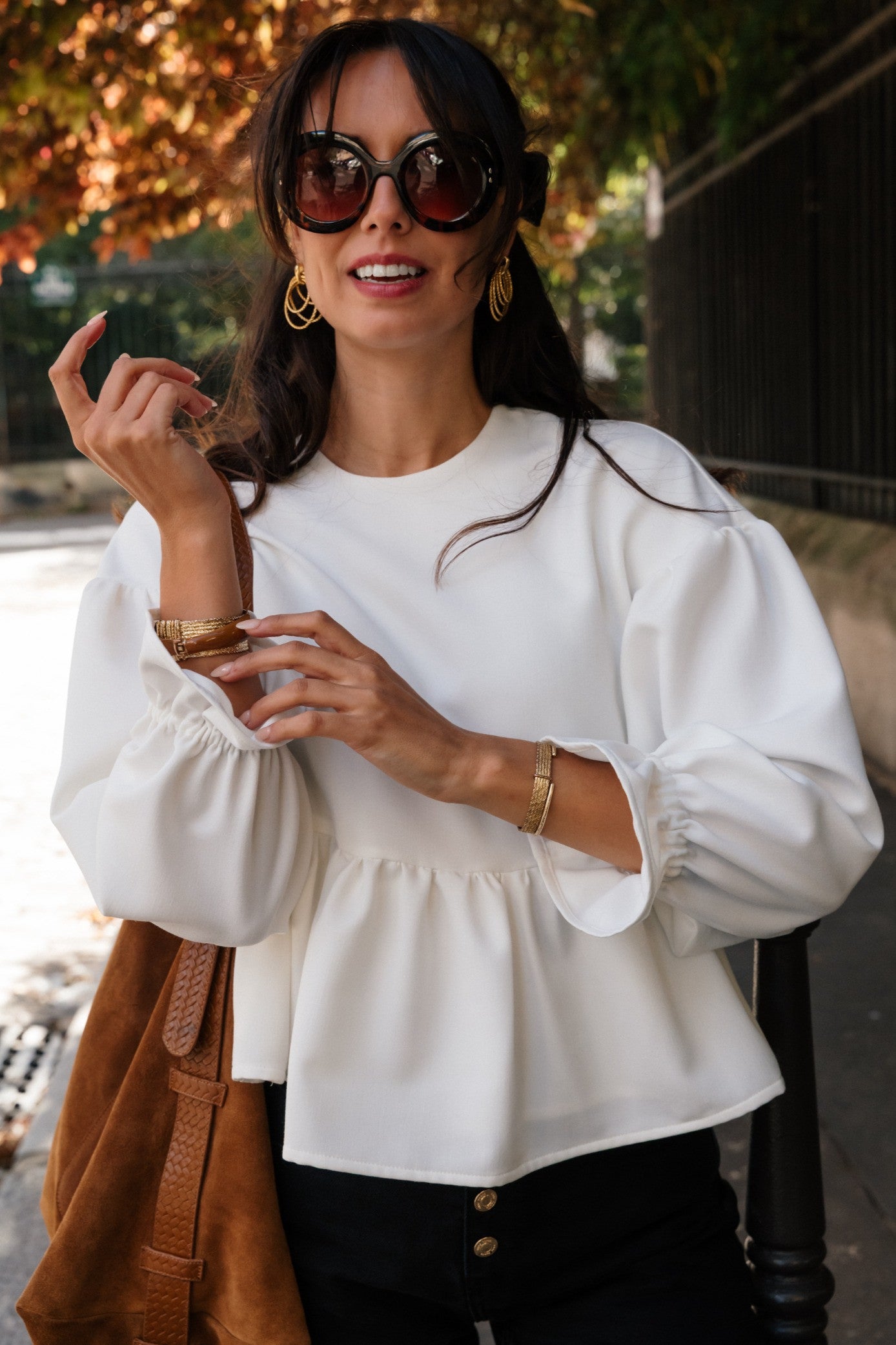 BLISS BLOUSE MANOLAMA ECRU