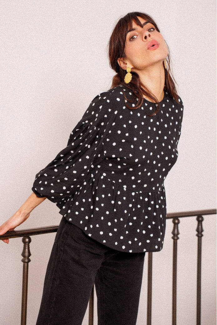 Blouse Blissim Doty Noir