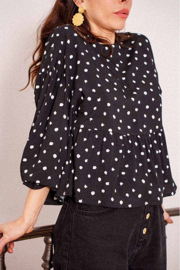 Blouse Blissim Doty Noir