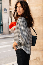 Blouse Boris Vichy Noir