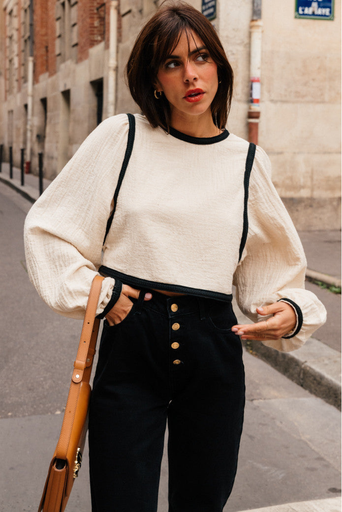 Blouse Bourget Casannela Beige