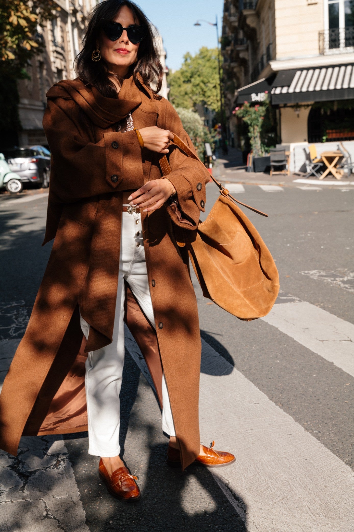 BLOUSE BOURGET IMPRIME MOCKA