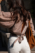 BLOUSE BOURGET IMPRIME MOCKA