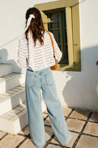 BRENDA ARAGNA WHITE BLOUSE