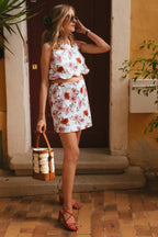 BRIANA ANEMONE PRINT BLOUSE