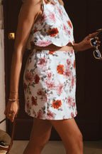 BRIANA ANEMONE PRINT BLOUSE