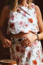 BRIANA ANEMONE PRINT BLOUSE