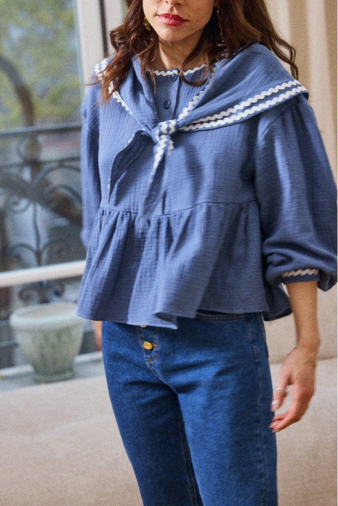 Blouse Budy Gaze Minuit