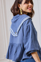 Blouse Budy Gaze Minuit