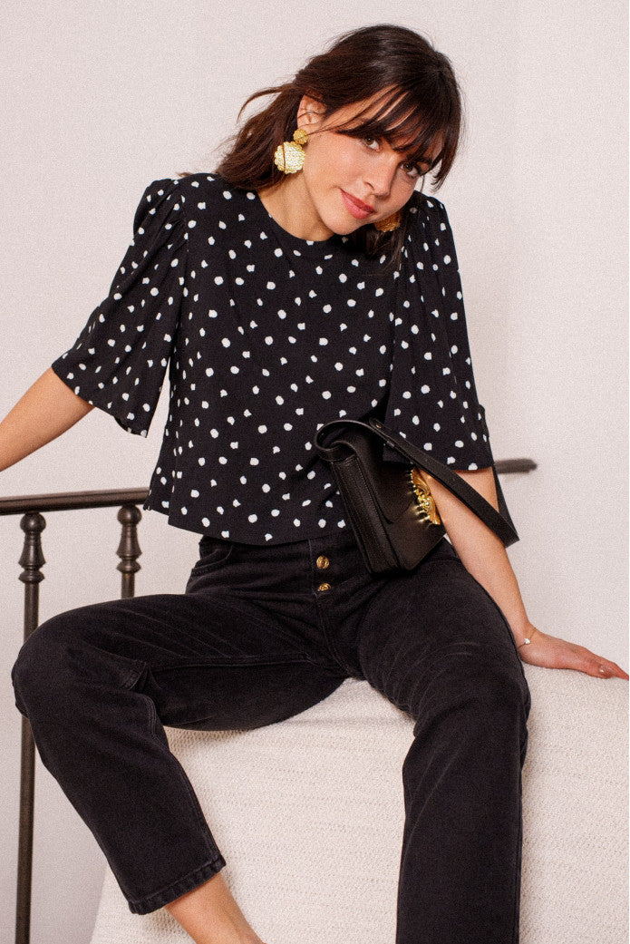 Blouse Colette Doty Noir