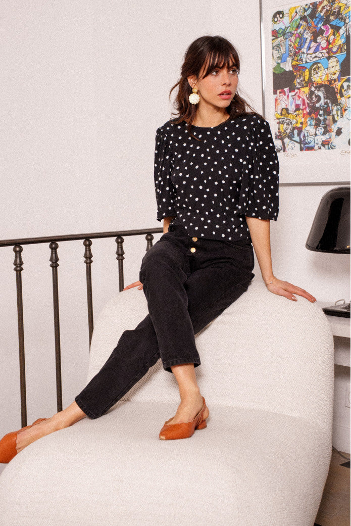 Blouse Colette Doty Noir