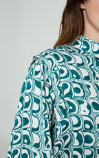 Modetrotter - Blusa Hermine Becca - Esmeralda