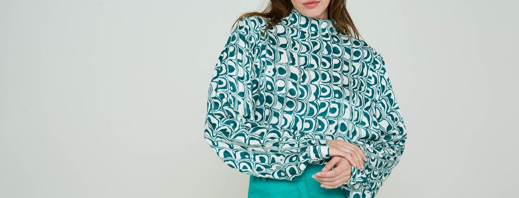 Modetrotter - Blusa Hermine Becca - Esmeralda
