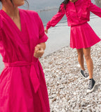 Leandra Monal Blouse - Fuchsia