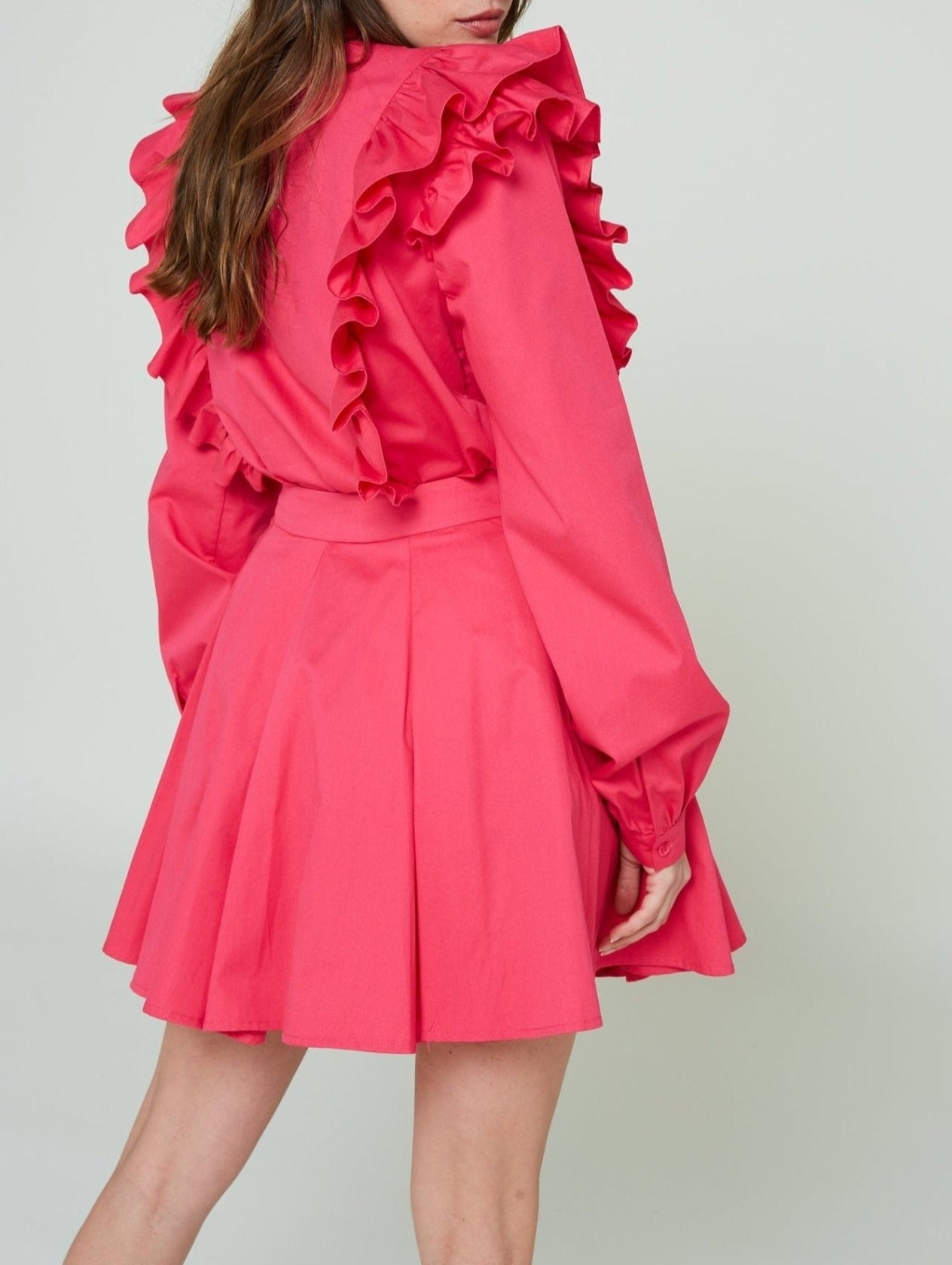 Leandra Monal Blouse - Fuchsia