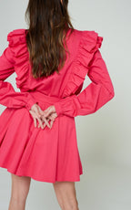 Leandra Monal Blouse - Fuchsia