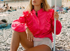 Leandra Monal Blouse - Fuchsia