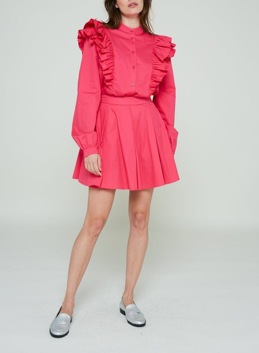 Leandra Monal Blouse - Fuchsia