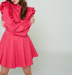 Leandra Monal Blouse - Fuchsia