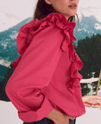 Leandra Monal Blouse - Fuchsia