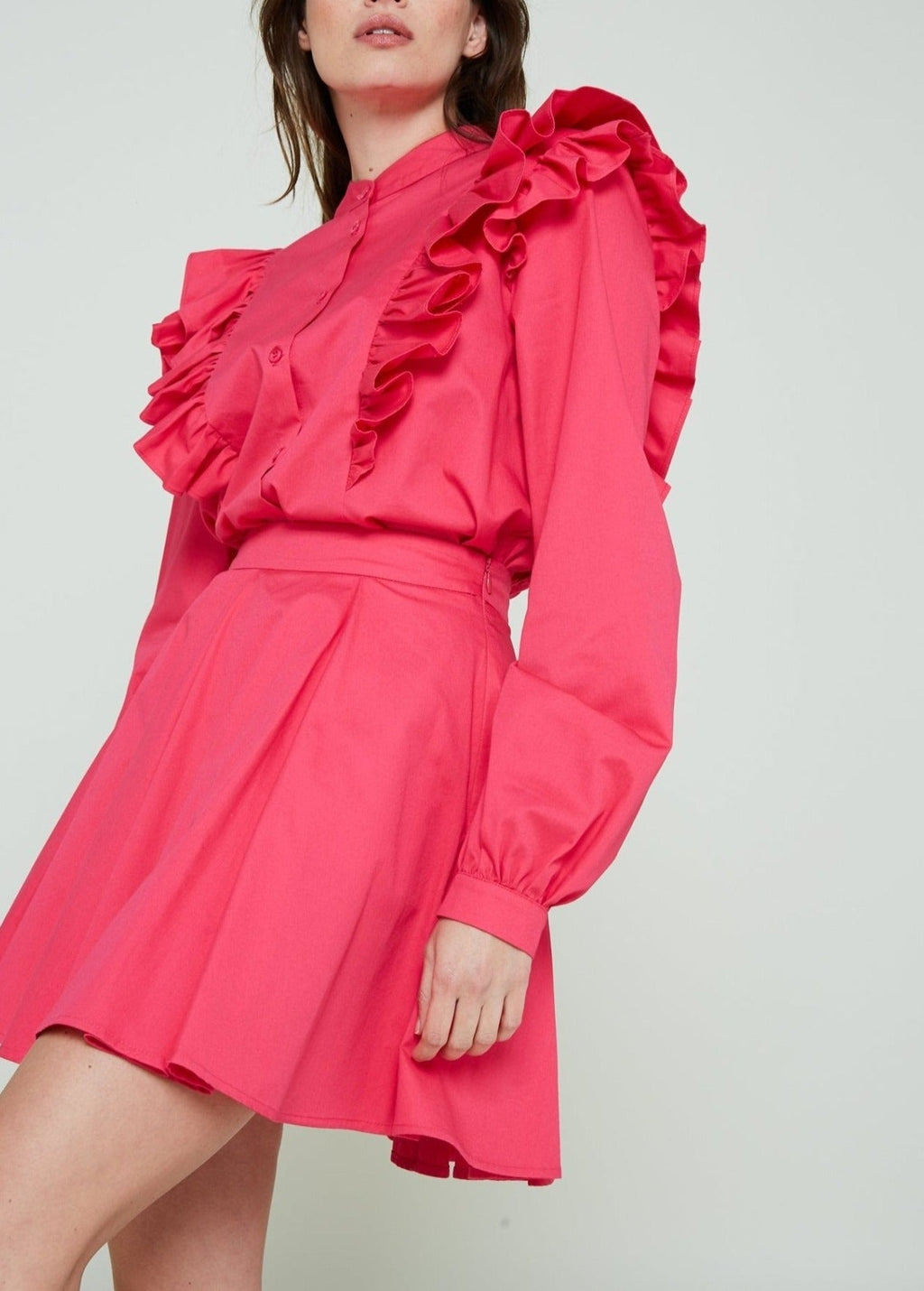 Leandra Monal Blouse - Fuchsia