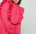 Leandra Monal Blouse - Fuchsia