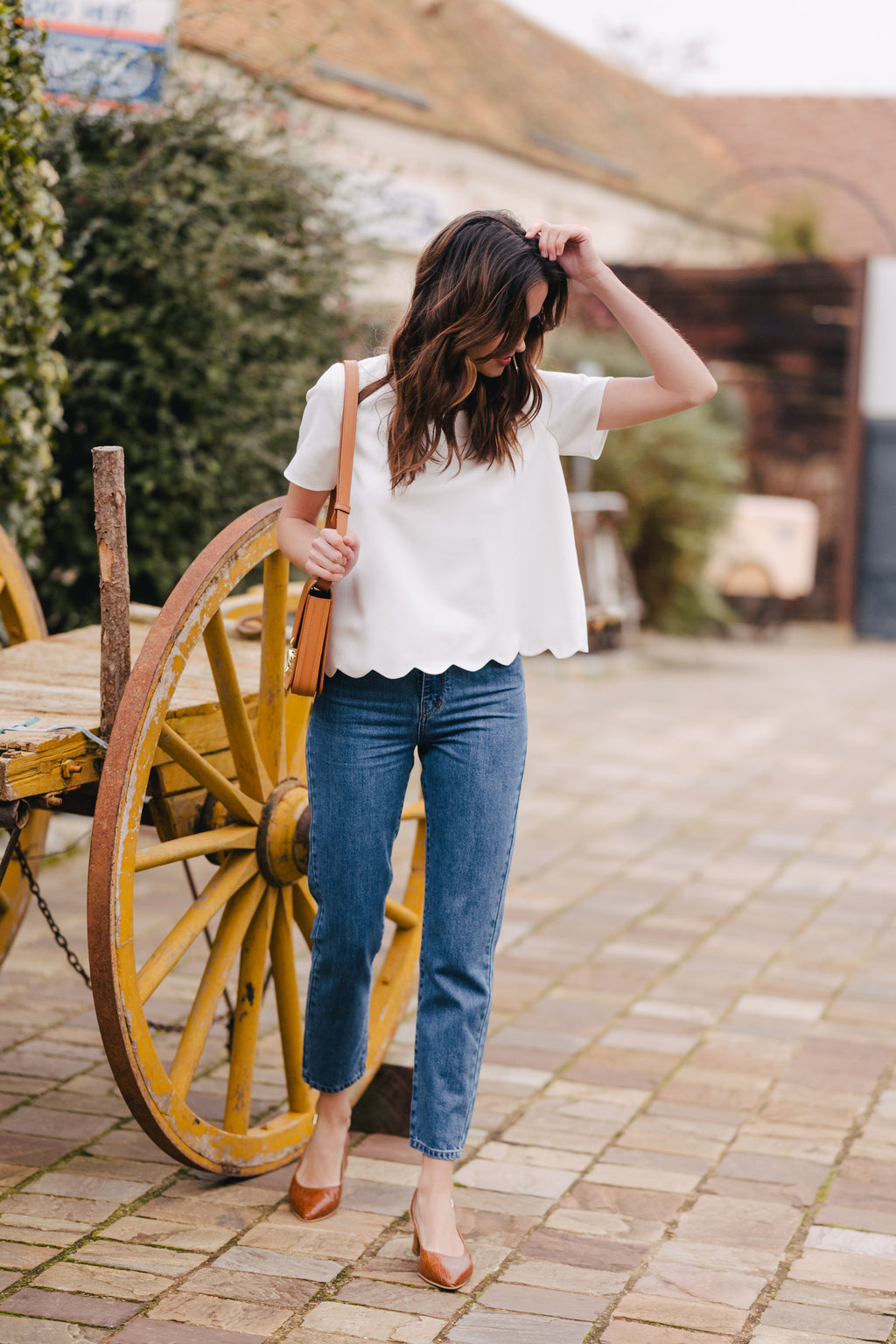 MILAN WHITE BLOUSE