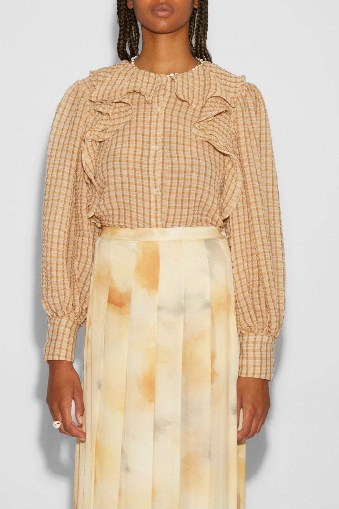 BLOUSE SONG SEERSUCKER - ROSEANNA