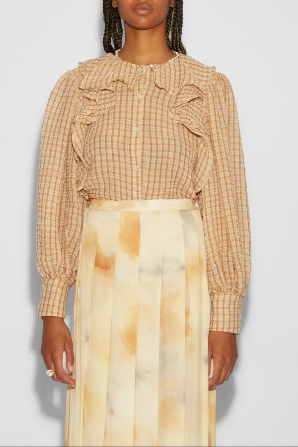 BLOUSE SONG SEERSUCKER - ROSEANNA