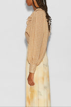 BLOUSE SONG SEERSUCKER - ROSEANNA